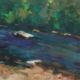 Oil Painting of the Chattahoochee River Lynne Mitchell